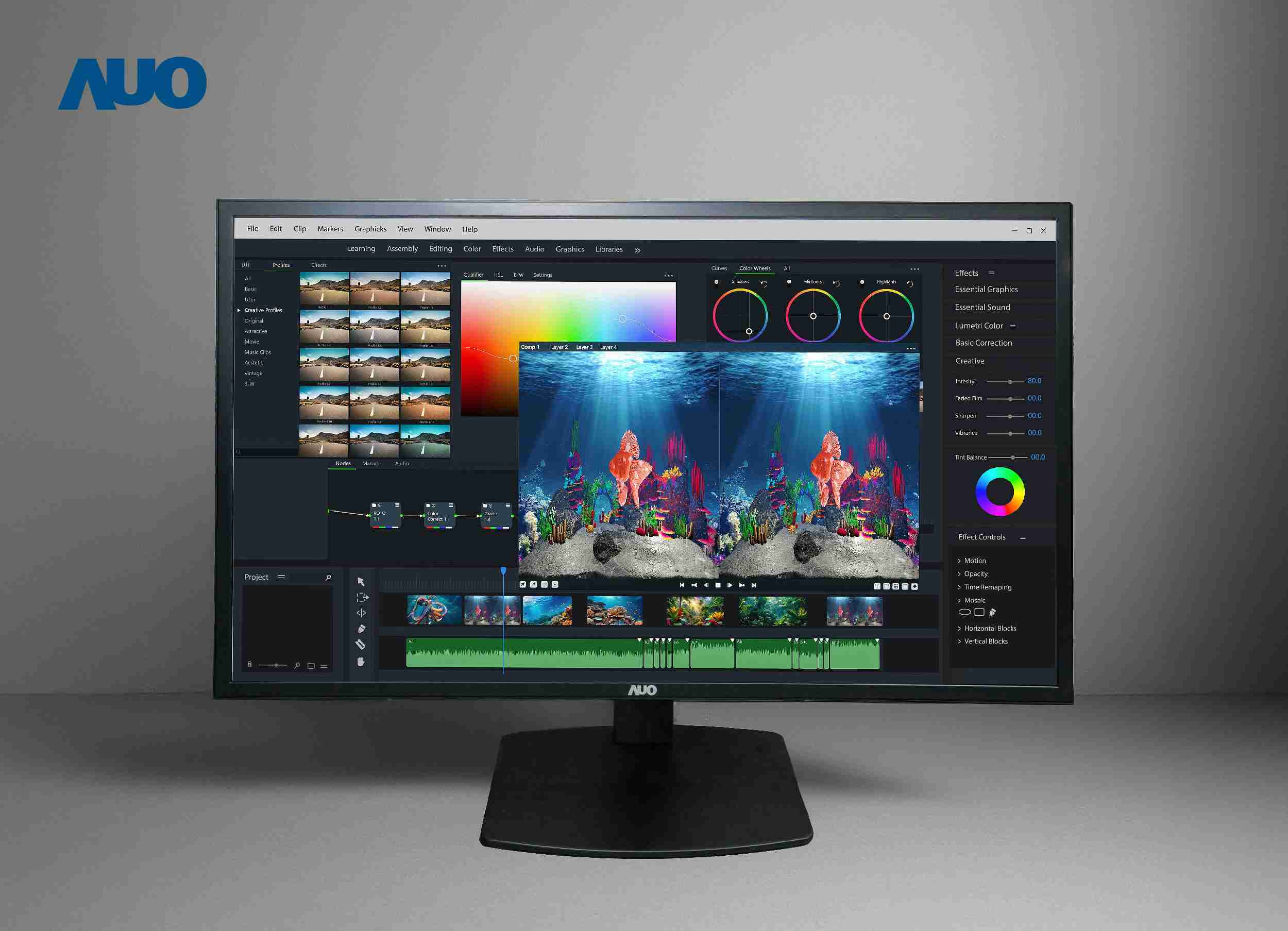 口袋牛店开发32吋2D/3D专业桌上型显示器，，，拥有8K4K超高分辨率，，并以低串扰算法优化3D显示效果，，，，搭载自动眼球追踪功能，，，，能实时调整3D图像，，，进行实时2D与3D无缝共存窗口，，，提供图像设计工作者突破二维接口的崭新工作氛围与效率